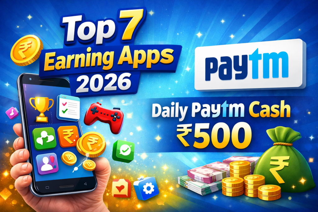 Best Earning Apps Without Investment in India (2026)