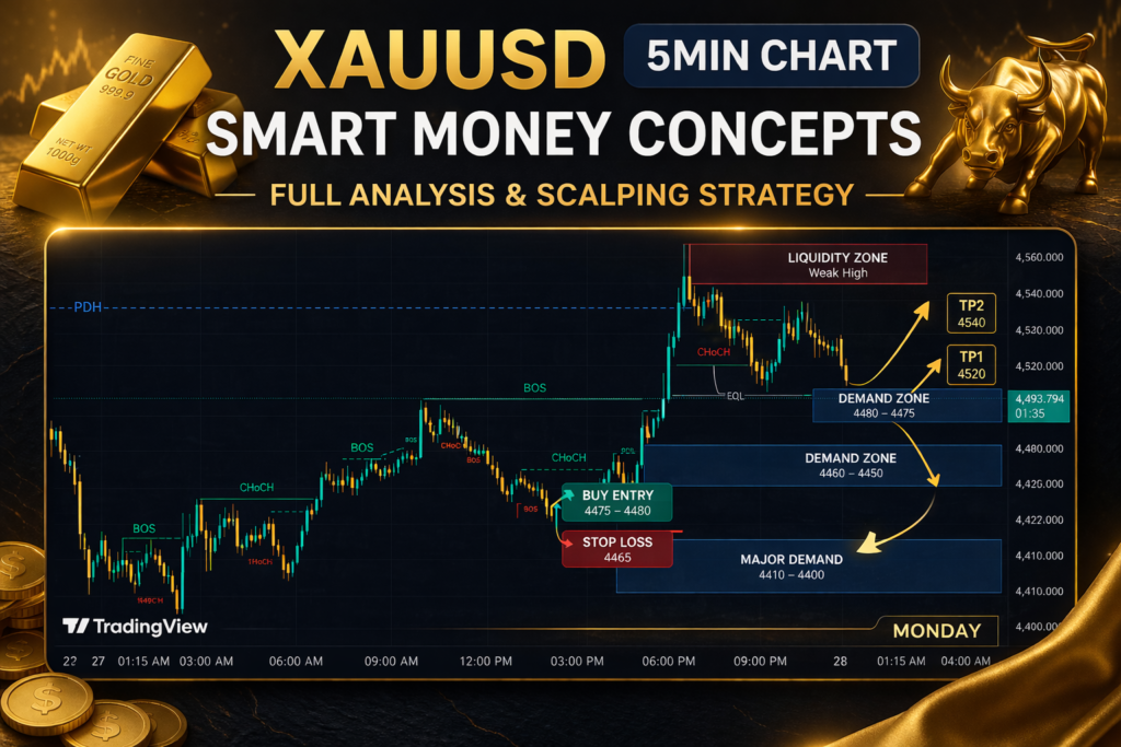 XAUUSD full analysis and strategy